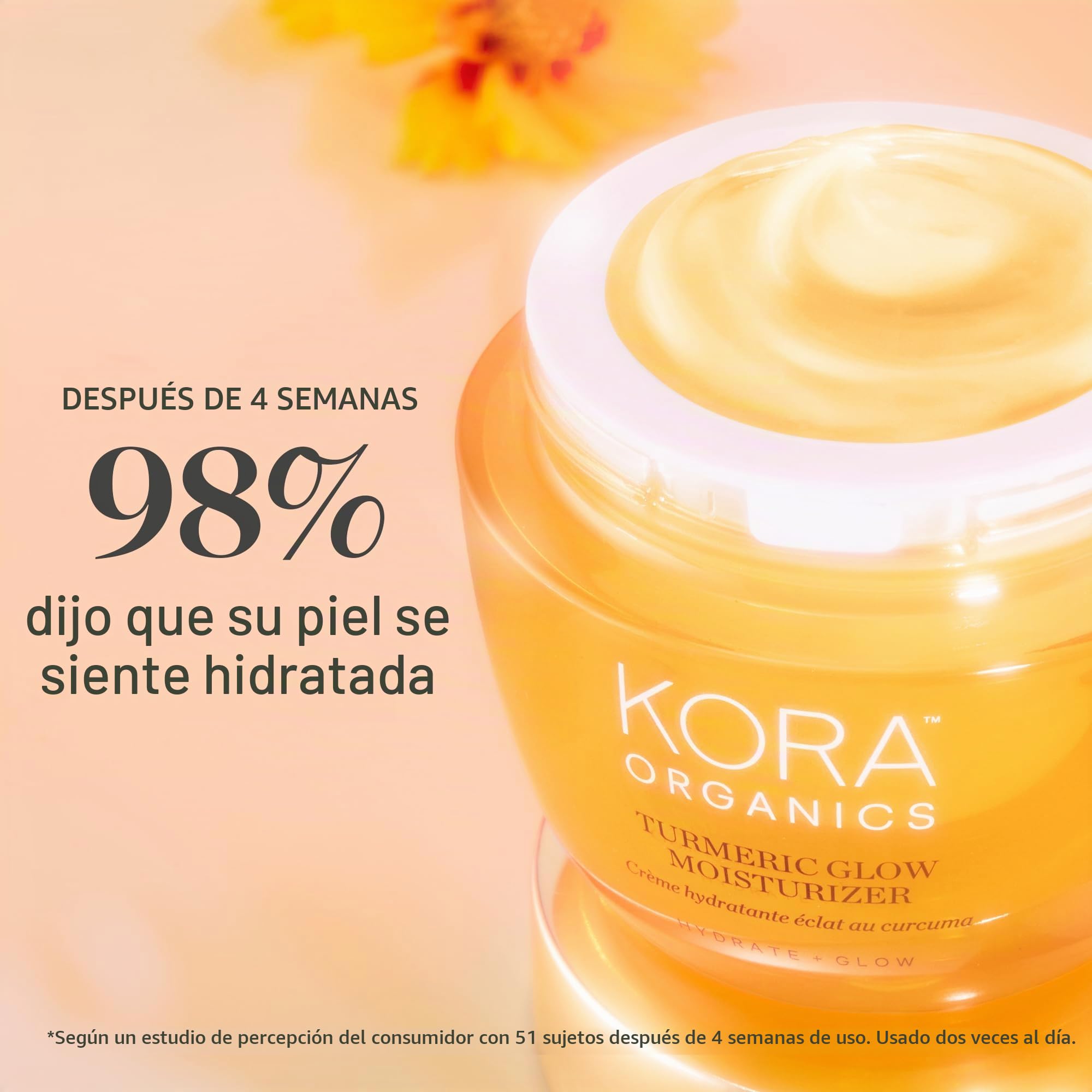 Amazon.com: KORA Organics Turmeric Glow Face Moisturizer Cream